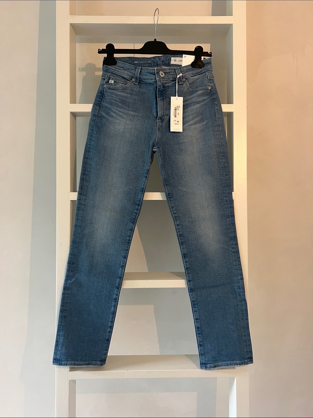 AG Jeans Mari midrise slim straight